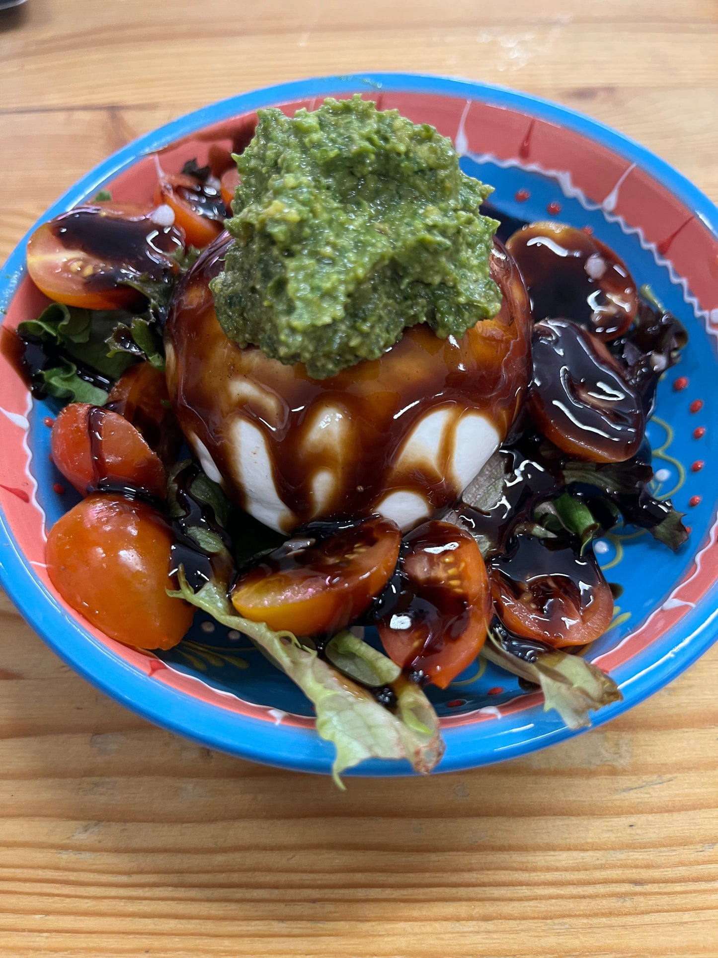 Anrettet burrata