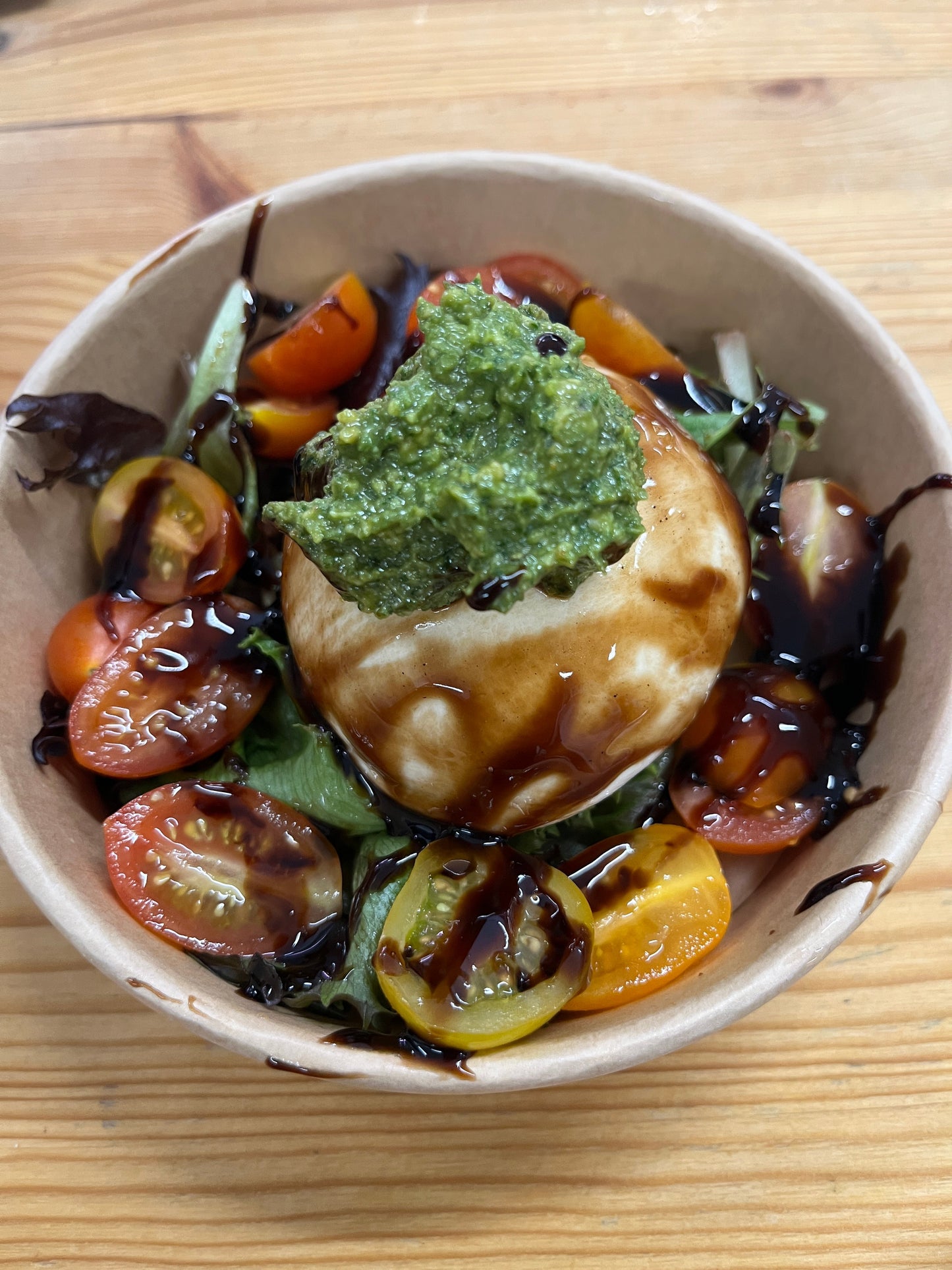 Anrettet burrata