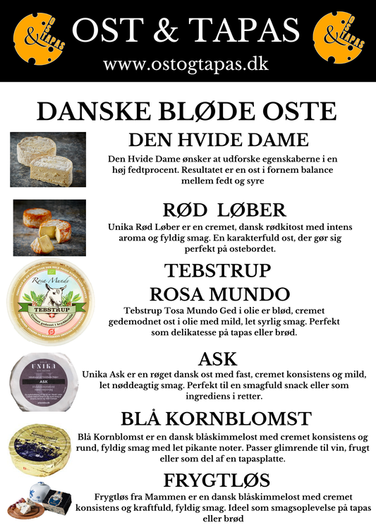 Danske bløde oste