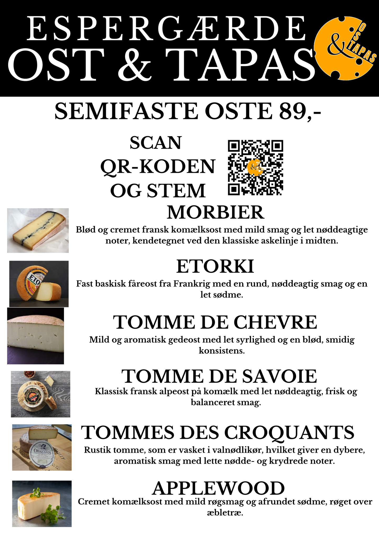 Semifaste oste