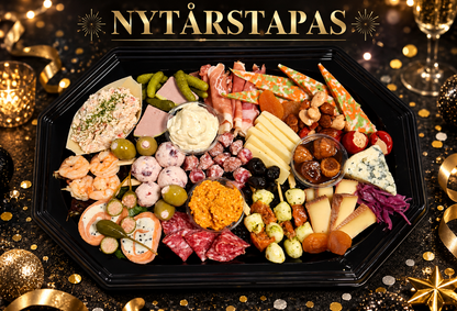 Nytårstapas 2026 🍾🎉 (Kan kun bestilles til  31/12)