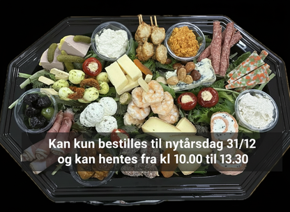 Nytårstapas 2025 🍾🎉 (Kan kun bestilles til Onsdag 31/12)