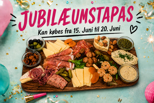 JUBILÆUM TAPAS kun 15-20 Juni