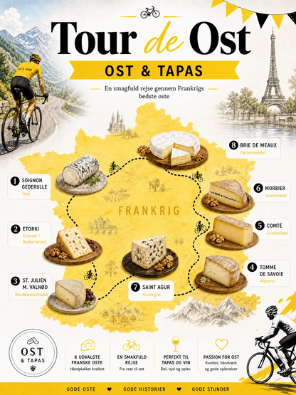 Tour de Ostebord 🚴